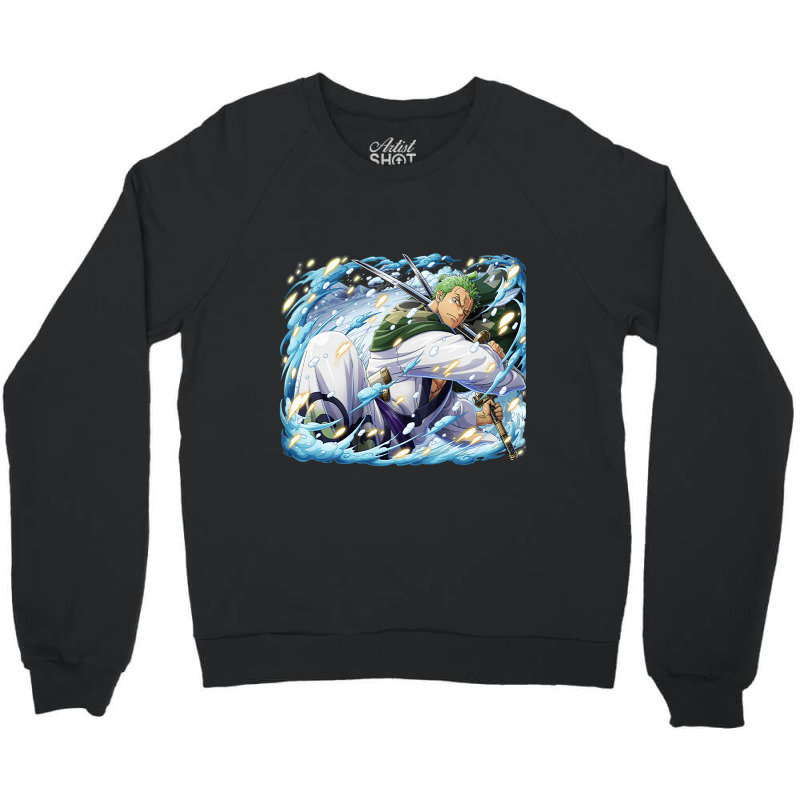 Anime Zoro Crewneck Sweatshirt | Artistshot