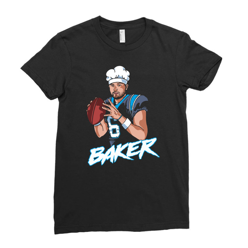 Baker Mayfield-zohyy Ladies Fitted T-Shirt by bummercaught | Artistshot