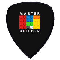 Master Builder Building Blocks Brick Builders Toys Gift Shield S Patch | Artistshot