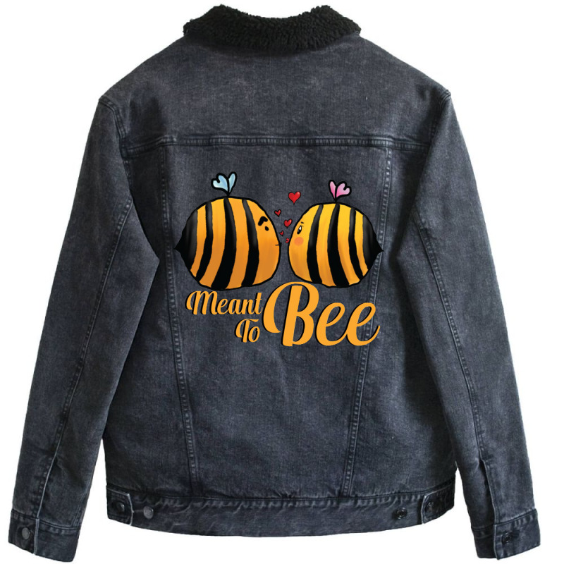 All About Bee Bee Unisex Sherpa-lined Denim Jacket | Artistshot