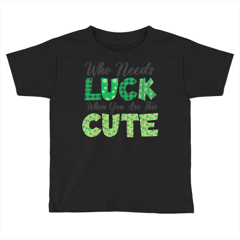 Shamrock Saint Patricks Day T  Shirt Toddler T-shirt | Artistshot
