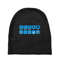 Steam Science Technology Engineering Funny Teacher Baby Beanies | Artistshot