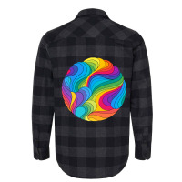 Trippy Hippie Rainbow Swirl Flannel Shirt | Artistshot