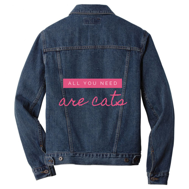 All You Need Are Cats Men Denim Jacket | Artistshot