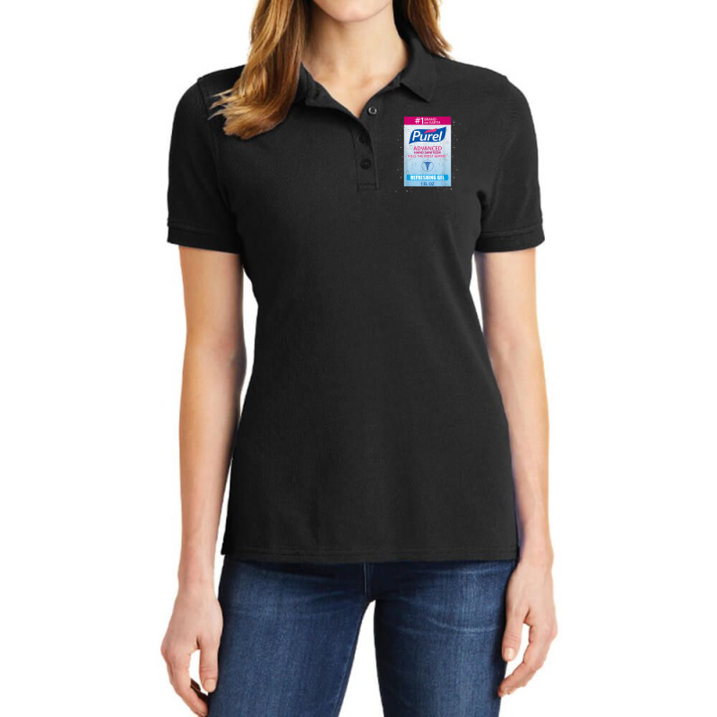 Hand Sanitizer Last Minute Funny Halloween Costume Ladies Polo Shirt by DanielEricJagd | Artistshot