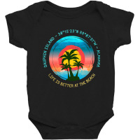 American Beaches - Dauphin Island, Alabama Baby Bodysuit | Artistshot