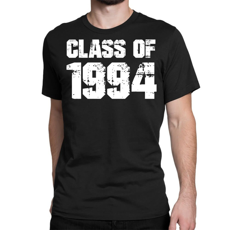 Class Of 1994 High School College Graduation Reunion Classic T-shirt by Min08 | Artistshot