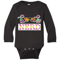 Book Nerd (3) Long Sleeve Baby Bodysuit | Artistshot