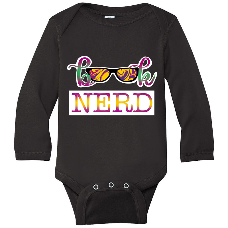 Book Nerd (3) Long Sleeve Baby Bodysuit by brumfieldportillo7vlpq8 | Artistshot