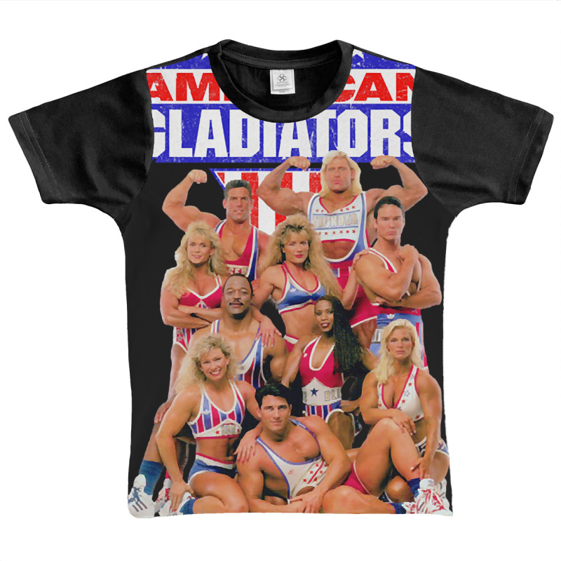 American Gladiators Graphic Youth T-shirt by greggjvandervor | Artistshot