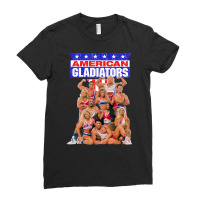 American Gladiators Ladies Fitted T-shirt | Artistshot