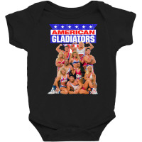 American Gladiators Baby Bodysuit | Artistshot