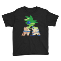 Goku Silhouette Namek Sunset Youth Tee | Artistshot