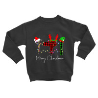 Merry Christmas Hairstylist Funny Tool Hairdresser Barber Toddler Sweatshirt | Artistshot