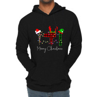 Merry Christmas Hairstylist Funny Tool Hairdresser Barber Lightweight Hoodie | Artistshot