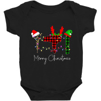 Merry Christmas Hairstylist Funny Tool Hairdresser Barber Baby Bodysuit | Artistshot