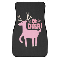 Oh Deer Front Car Mat | Artistshot