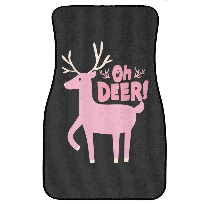 Oh Deer Front Car Mat | Artistshot