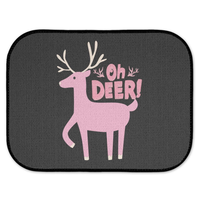 Oh Deer Rear Car Mat | Artistshot