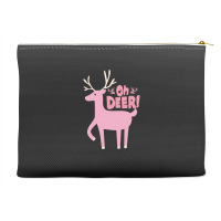 Oh Deer Accessory Pouches | Artistshot