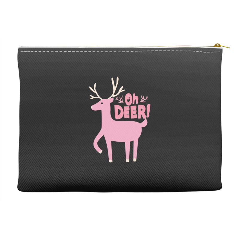 Oh Deer Accessory Pouches | Artistshot