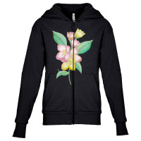 Botanical Dream Youth Zipper Hoodie | Artistshot