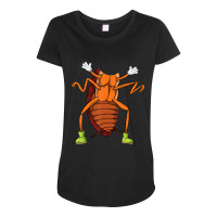 Cool Easy Cockroach Insect Halloween Costume Lazy Gift Maternity Scoop Neck T-shirt | Artistshot