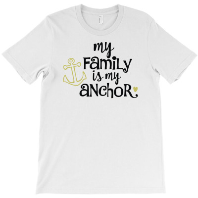 My Family Is My Anchor T-shirt Designed By Arief Wijaya Putra