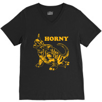 Baragon - Horny V-neck Tee | Artistshot