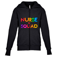 Cute Nurse Squad, Funny Nurse Asserories & Men Youth Zipper Hoodie | Artistshot