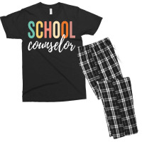 Counseling School Counselor Men's T-shirt Pajama Set | Artistshot