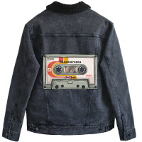 Bananarama - Classic Casette Retro Design Unisex Sherpa-lined Denim Jacket | Artistshot