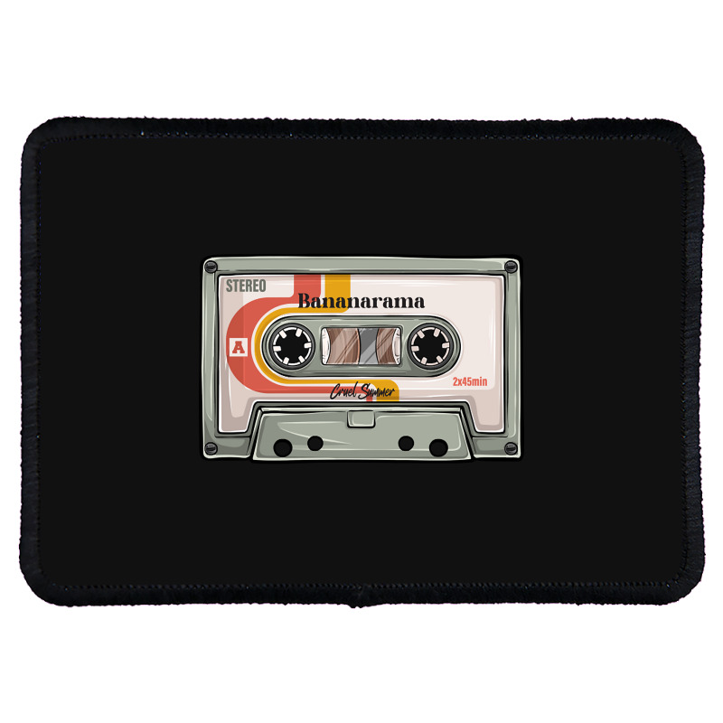 Bananarama - Classic Casette Retro Design Rectangle Patch | Artistshot