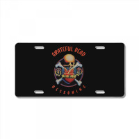 Grateful Skull Flown License Plate | Artistshot