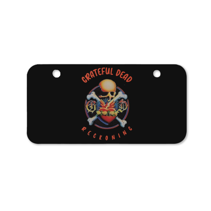 Grateful Skull Flown Bicycle License Plate | Artistshot