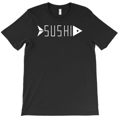 Sushi Food Funny Fish T-shirt Designed By Arief Wijaya Putra