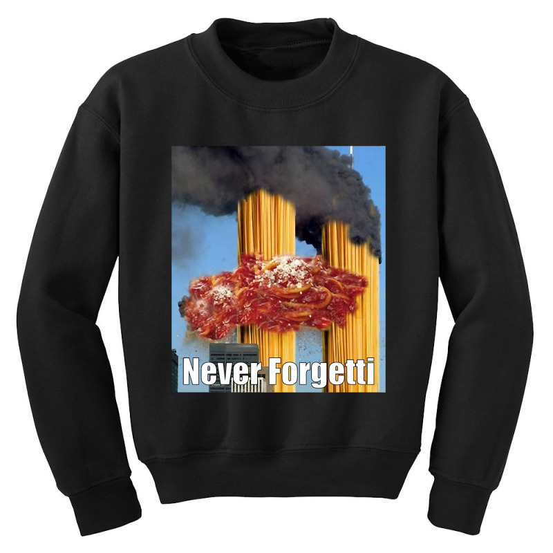 Never Forgetti, Rest In Spaghetti Youth Sweatshirt by seifertmurryq3jmxs | Artistshot