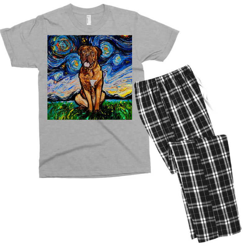 Dogue De Bordeaux T  Shirt Dogue De Bordeaux Night T  Shirt Men's T-shirt Pajama Set | Artistshot