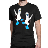 Cute Pair Of Blue-footed Boobies Classic T-shirt | Artistshot