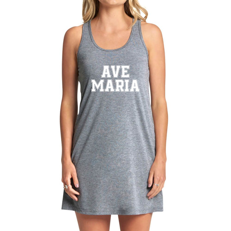 Ave Maria Athletic University College Alumni Tank Dress by shareqimbrow | Artistshot