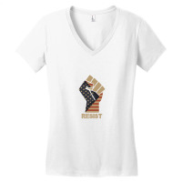 Resist Women's V-neck T-shirt | Artistshot
