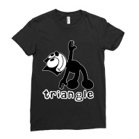 Yoga Felix Triangle Ladies Fitted T-shirt | Artistshot