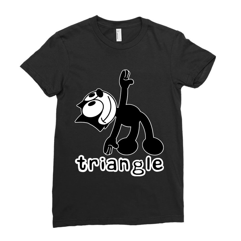 Yoga Felix Triangle Ladies Fitted T-Shirt by Beers Pulido | Artistshot