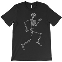 Human Skeleton Running Bone Names Anatomy Labels For Geeks T-shirt | Artistshot