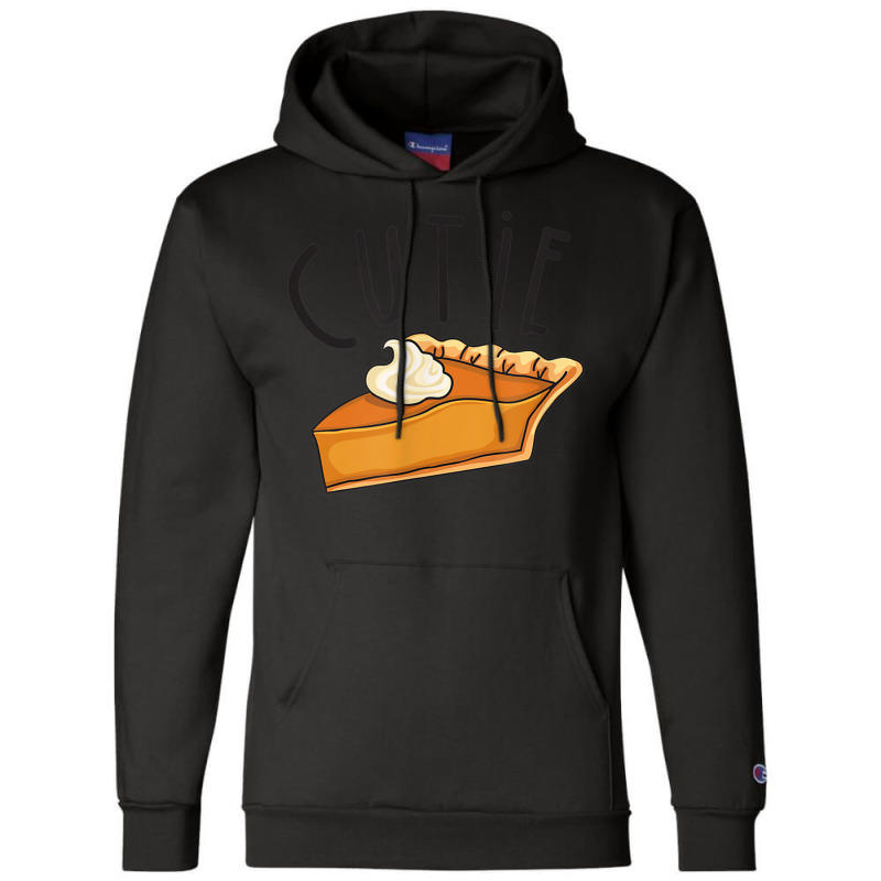 Thanksgiving Cutie Pie Champion Hoodie | Artistshot