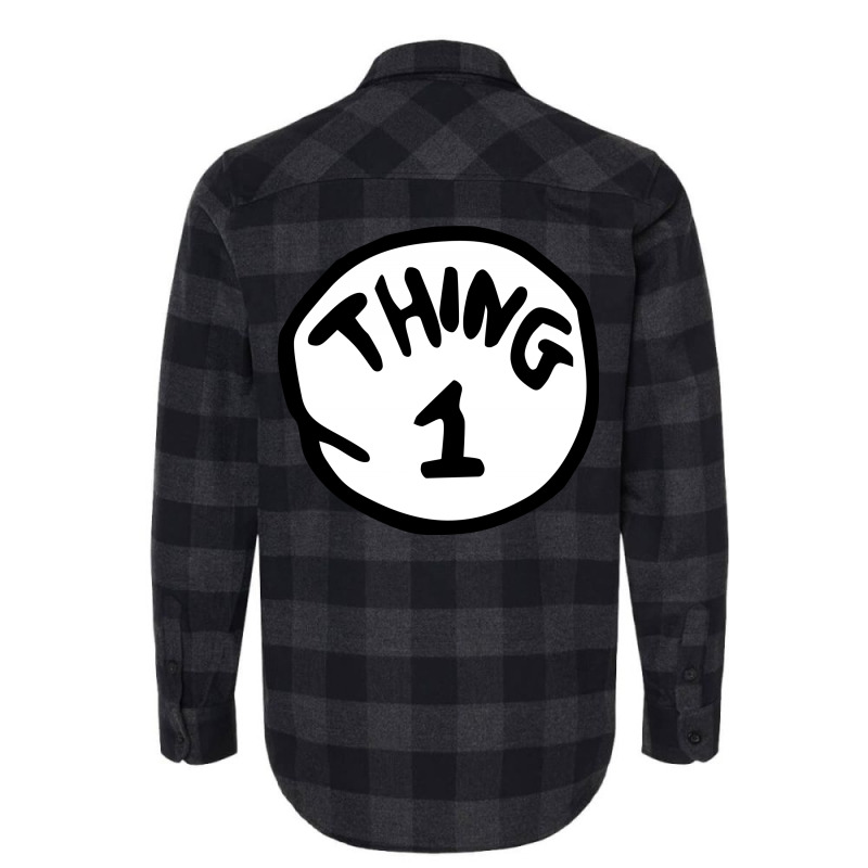 Thing 1 Flannel Shirt | Artistshot