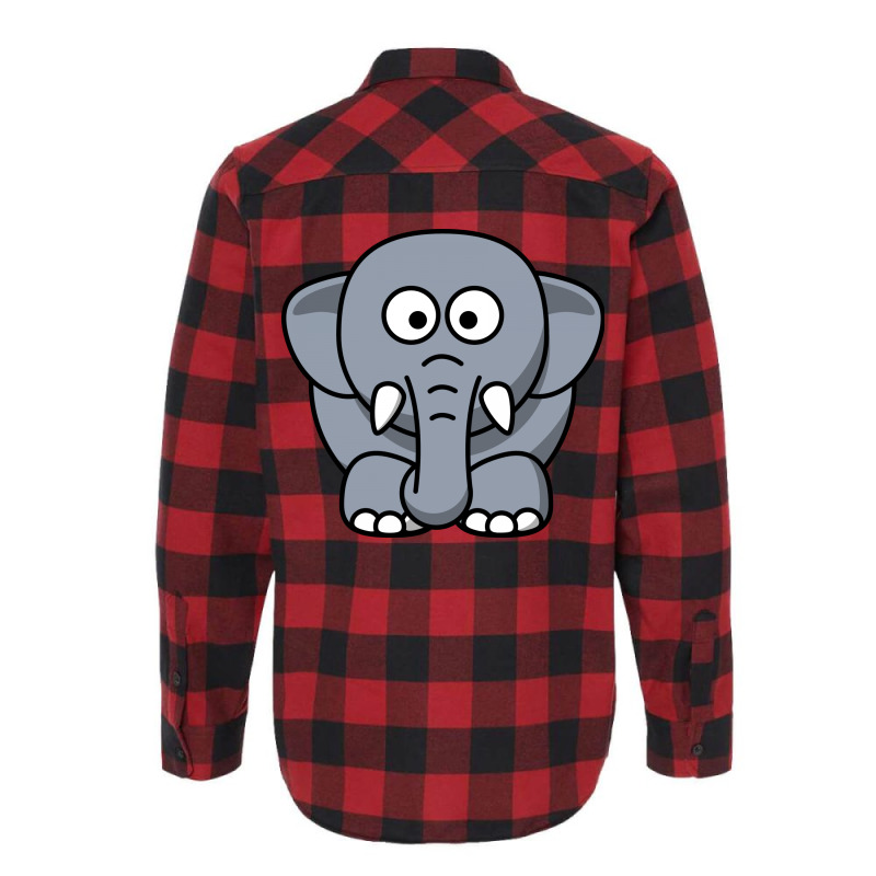 Kids Elephant Flannel Shirt | Artistshot