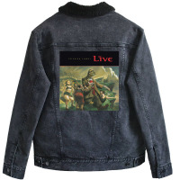 Throwing Copper Unisex Sherpa-lined Denim Jacket | Artistshot