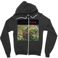 Throwing Copper Zipper Hoodie | Artistshot