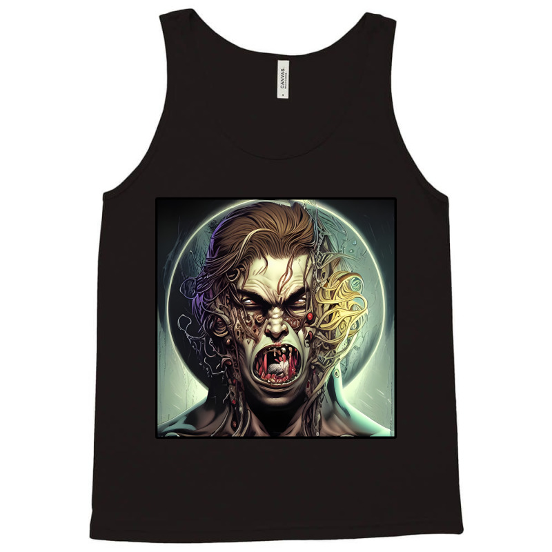 Body Horror Creature %232 Tank Top by greggjvandervor | Artistshot